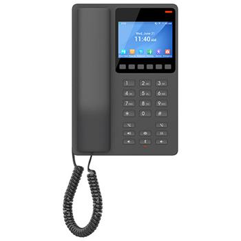 Grandstream GHP631W SIP WiFi hotel phone with display, black