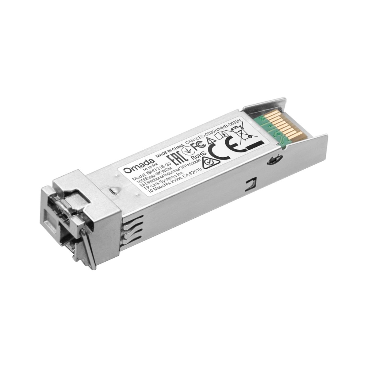 TP-Link ISM321B-20 - Gigabit SFP module, WDM, SM, 20km, 1310/1550nm