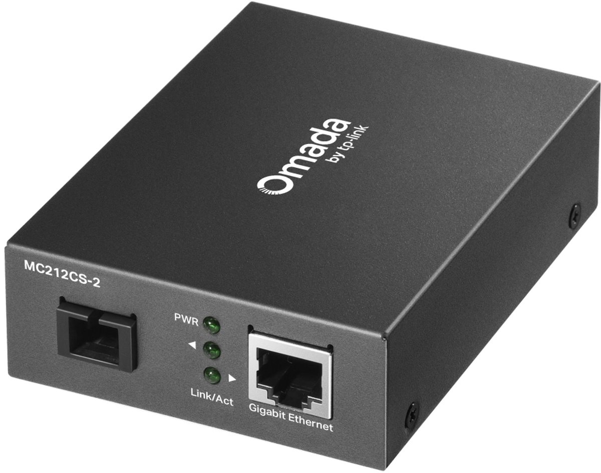 TP-Link MC212CS-2 Omada Gigabit WDM media converter