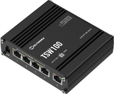 Teltonika TSW100 Industrial Unmanaged Switch