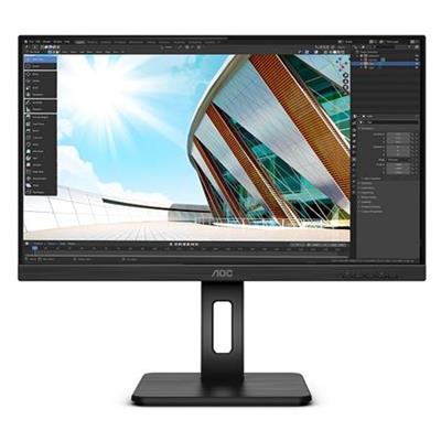 AOC LCD 24P2Q 23,8  IPS/1920x1080@75Hz/4ms/250cd/50mil:1/VGA/DVI/HDMI/DP/4xUSB/pivot/repro/VESA/bezr