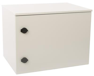 Masterlan outdoor cabinet 19  6U/410mm, assembled, IP65