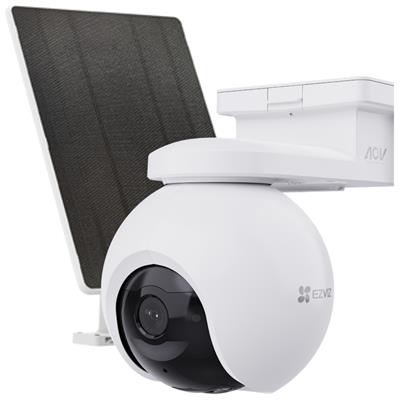 Ezviz EB8 Pro 4G Kit, Solar-powered pan/tilt Wi-Fi/4G camera, 8MP