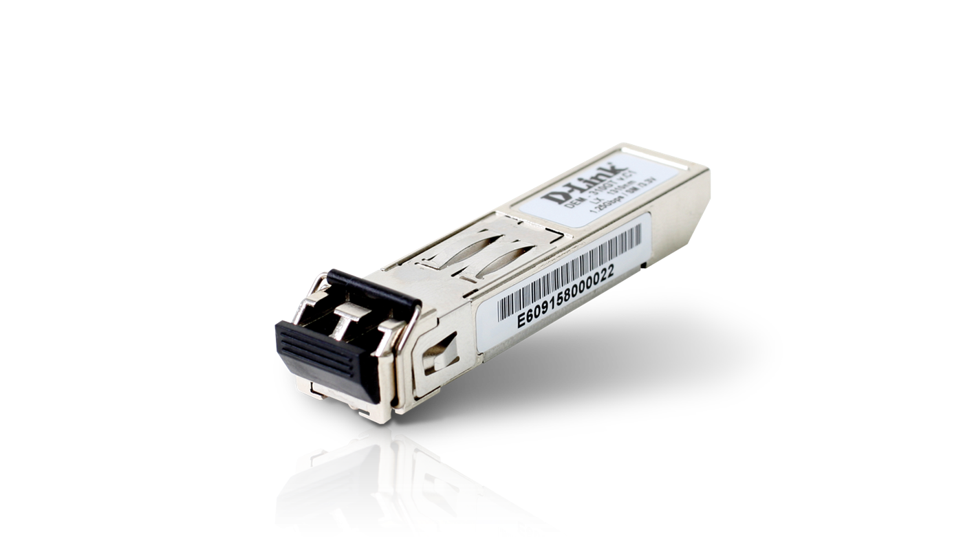 D-Link 1-Port Mini-GBIC to 1000BaseLX Transceiver