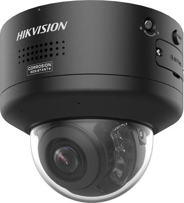 Hikvision IP PTRZ dome camera DS-2CD27126G3-IPTRZS2UY/SL(2.8-12), 12MP, 2.8-12mm, AcuSense, audio, alarm, strobe, black