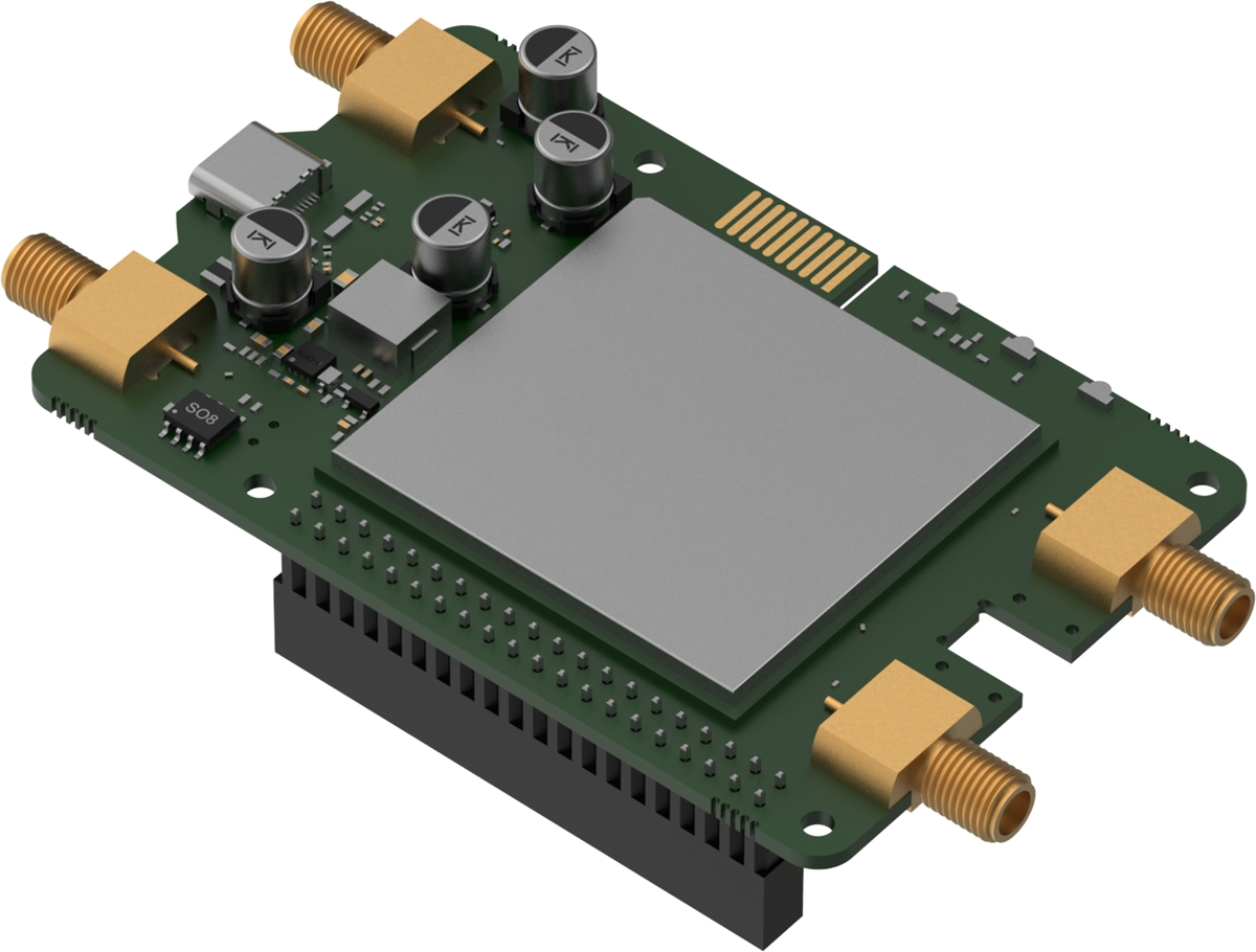 Teltonika EBD050, CALYX 5G modem HAT+ for Raspberry Pi 4 and 5