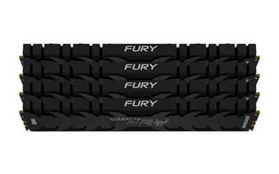 KINGSTON 32GB 3200MHz DDR4 CL16 DIMM (Kit of 4) FURY Renegade Black