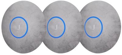 Ubiquiti case for UAP nanoHD, U6 Lite a U6+, Concrete Design, 3-Pack