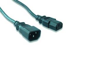 C-TECH Power extension cord 230V, 5m