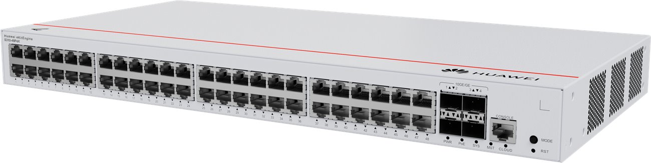 Huawei S310-48P4X Gigabit PoE smart switch, 4x SFP+