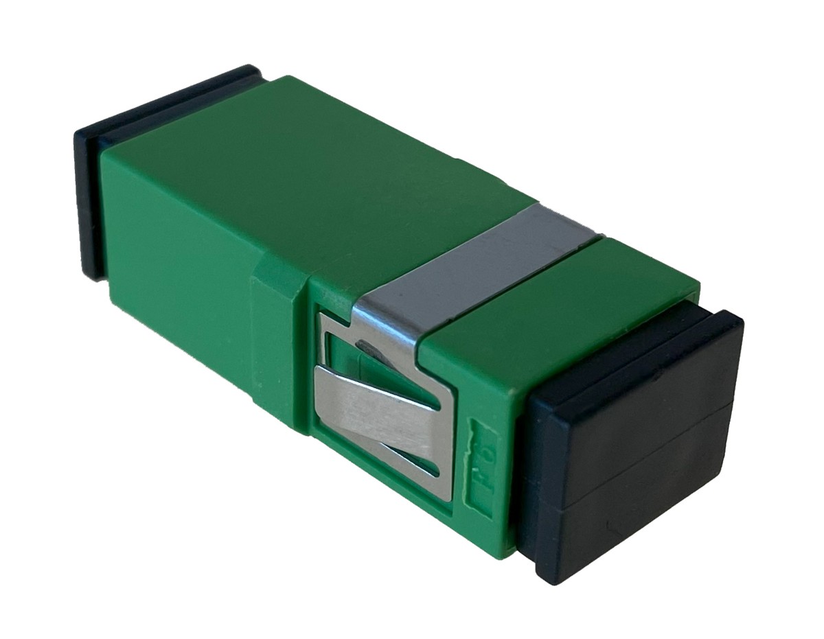 Masterlan optical coupler SC-SC, APC, Singlemode, Simplex, without flange