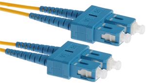 Masterlan fiber optic patch cord, SCupc/SCupc, Singlemode 9/125, Duplex, 7m