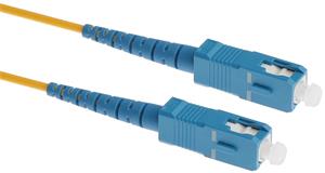 Masterlan fiber optic patch cord, SCupc-SCupc, Singlemode 9/125, simplex, 3m