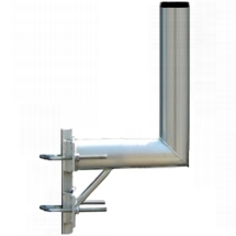 Antenna holder on mast  L , lenght 30cm, height 40cm, d=60mm + 2 x U-Bolt 100mm