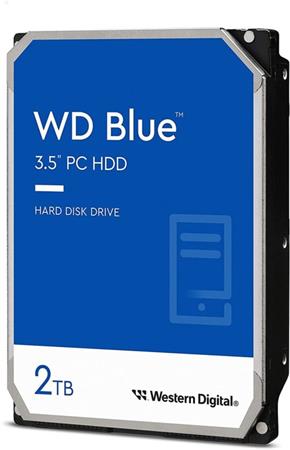 WD Blue/2TB/HDD/3.5 /SATA/5400 RPM/2R